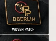 Woven Patch — Custom Decoration Options, Oberlin Promotional Products