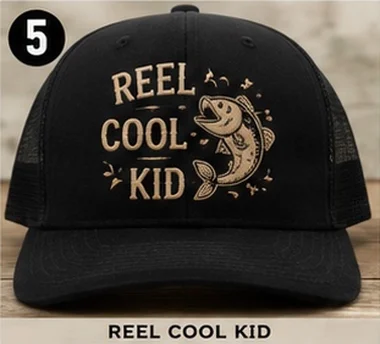 Reel Cool Kid — Kids Hats, Oberlin Promotional Products