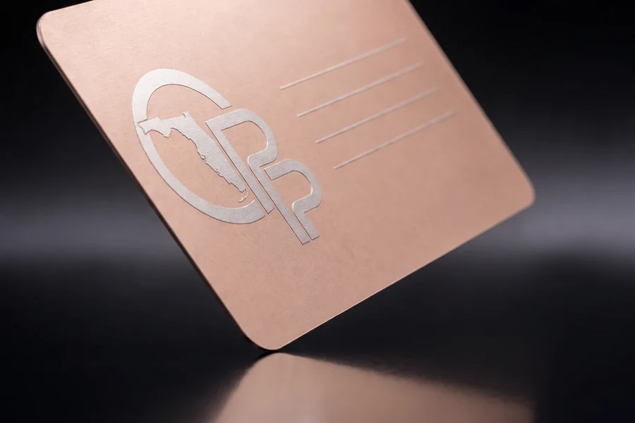 Aluminum .2mm Rose Gold — Oberlin Promotional Products