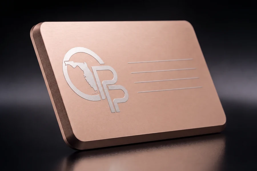 Aluminum .8mm Rose Gold — Oberlin Promotional Products
