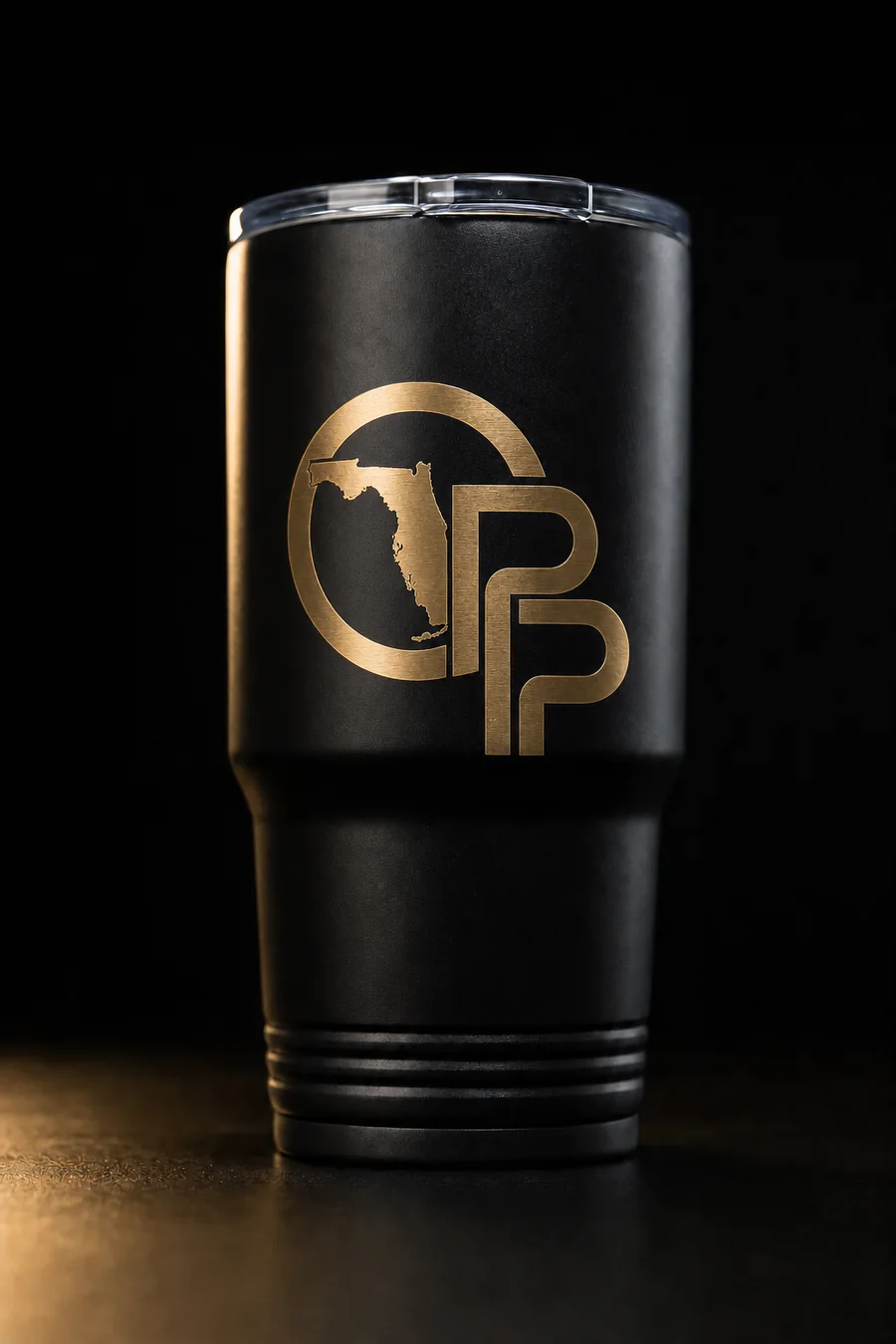 Engraved stainless steel tumbler